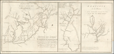 Midwest Map By Pierre Antoine Tardieu / Michel Guillaume St. Jean De Crevecoeur