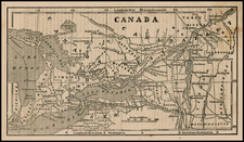 Canada Map By Ensign, Bridgeman & Fanning