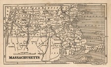 New England Map By Ensign, Bridgeman & Fanning