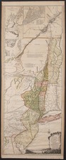 New England, Mid-Atlantic and Canada Map By Samuel Holland / Harry Lodowick Broenner