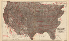 United States Map By Gray  &  Henry Francis Walling