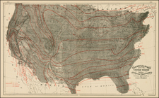 United States Map By Gray  &  Henry Francis Walling