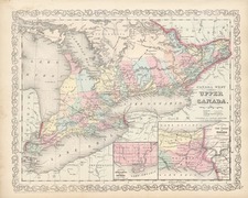 Midwest and Canada Map By Charles Desilver