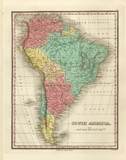 South America Map By Anthony Finley