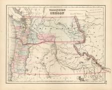  Map By Joseph Hutchins Colton