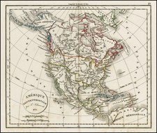 North America Map By Felix Delamarche