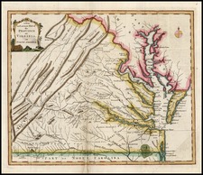 Mid-Atlantic and Southeast Map By Universal Magazine