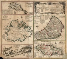 Caribbean Map By Homann Heirs