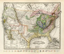 United States Map By Joseph Meyer