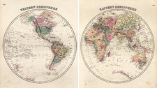 World and World Map By Samuel Morse