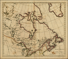 Canada Map By Mathew Carey