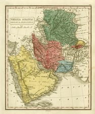 Asia, Central Asia & Caucasus and Middle East Map By Anthony Finley