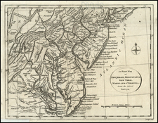 Mid-Atlantic and Southeast Map By John Lodge