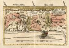 Asia and Holy Land Map By Martin Waldseemüller