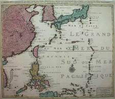 Asia, China, Japan and Philippines Map By Jan Barend Elwe