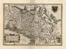 Poland Map By Abraham Ortelius