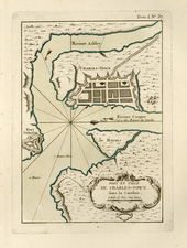 Southeast Map By Jacques Nicolas Bellin