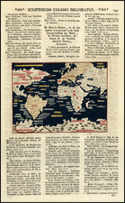 Alaska, Asia, Central Asia & Caucasus and Russia in Asia Map By Giovanni Maria Cassini