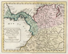 South America Map By A. Krevelt