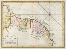 South America Map By A. Krevelt