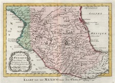 Mexico Map By A. Krevelt