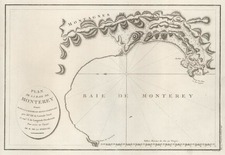 California Map By Jean Francois Galaup de La Perouse