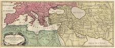 Europe, Mediterranean, Asia, Middle East, Turkey & Asia Minor and Greece Map By Reiner & Joshua Ottens