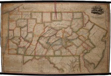 Mid-Atlantic Map By John Melish