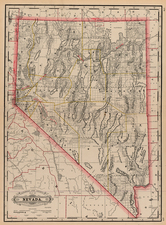 California Map By George F. Cram