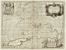 Russia Map By William Pitt  &  Johannes von Wasenberg