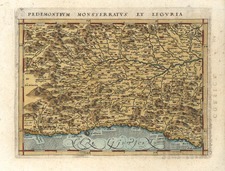 Italy Map By Giovanni Antonio Magini