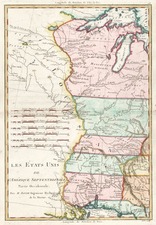 South, Midwest and Plains Map By Rigobert Bonne