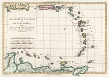 Caribbean Map By Rigobert Bonne