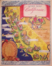 California Map By Ruth Taylor White / Schwabacher-Frey Co.