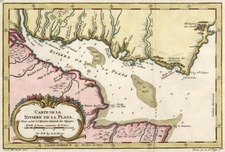 South America Map By Jacques Nicolas Bellin