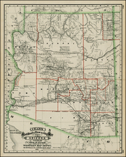 Southwest Map By George F. Cram