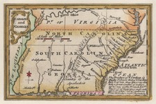South and Southeast Map By John Gibson
