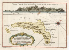 South America Map By Jacques Nicolas Bellin