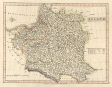 Europe and Poland Map By Charles Smith