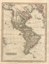 South America and America Map By Charles Smith