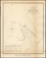 South and Texas Map By United States Coast Survey