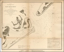 Texas Map By United States Coast Survey