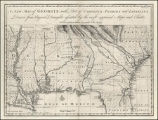 South and Southeast Map By Emanuel Bowen