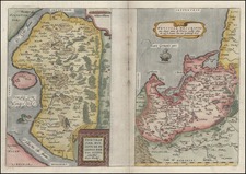 Poland, Baltic Countries and Germany Map By Abraham Ortelius