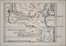 World, Atlantic Ocean, Southeast, North America, South America and America Map By Lorenz Fries