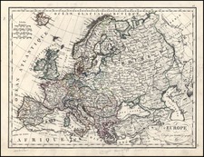 Europe and Europe Map By Alexandre Emile Lapie