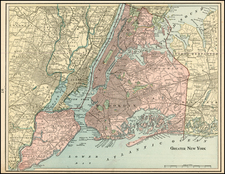  Map By George F. Cram