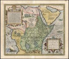 Africa, Africa, North Africa, East Africa and West Africa Map By Abraham Ortelius