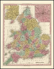 Europe and British Isles Map By Henry Schenk Tanner