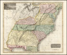 Mid-Atlantic, South, Southeast and Midwest Map By John Thomson